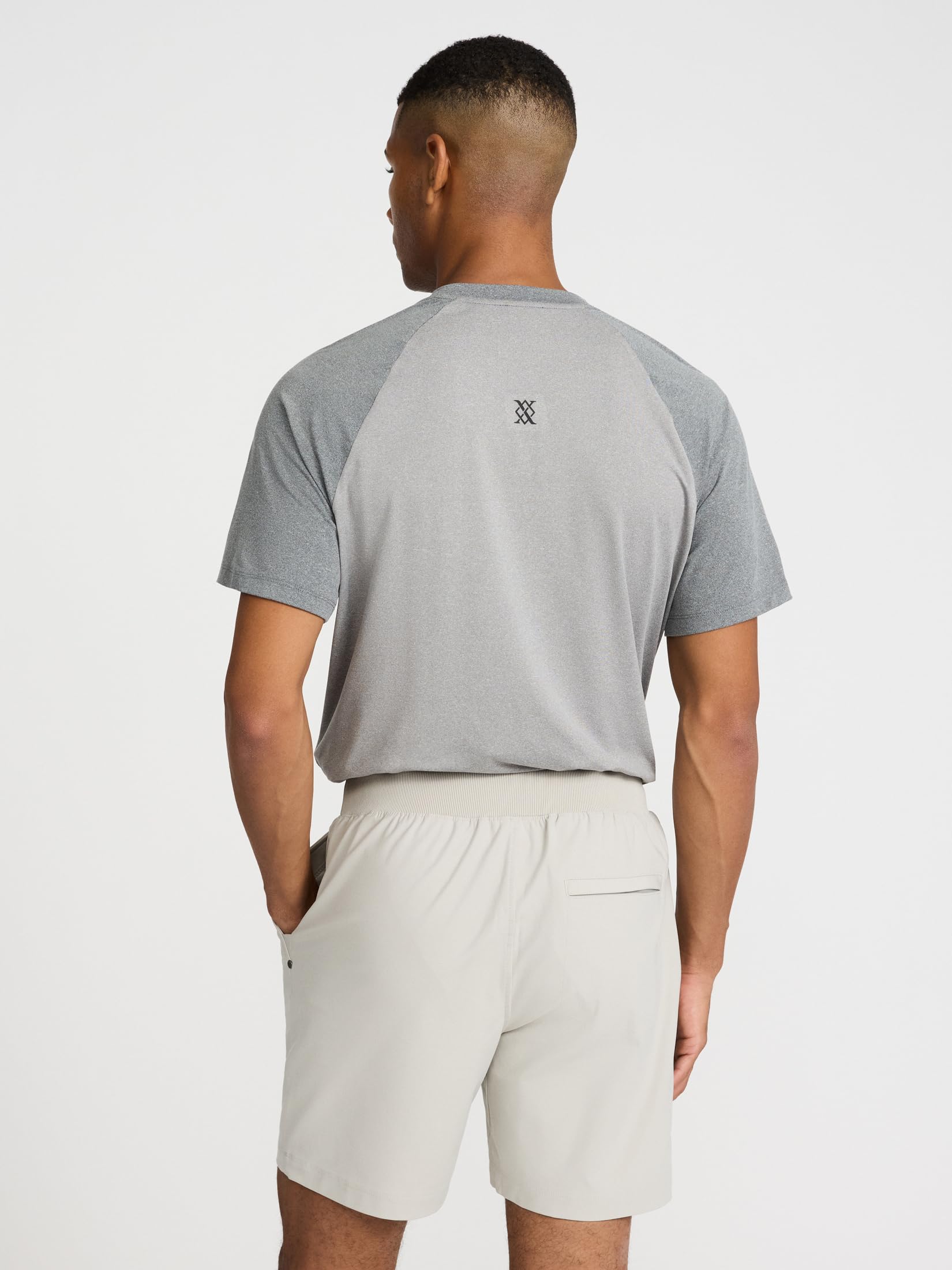 EXPRESS Men’s Everyday Performance Shorts – 7" Inseam Stretch Woven Fabric - Quick-Dry - Image 2