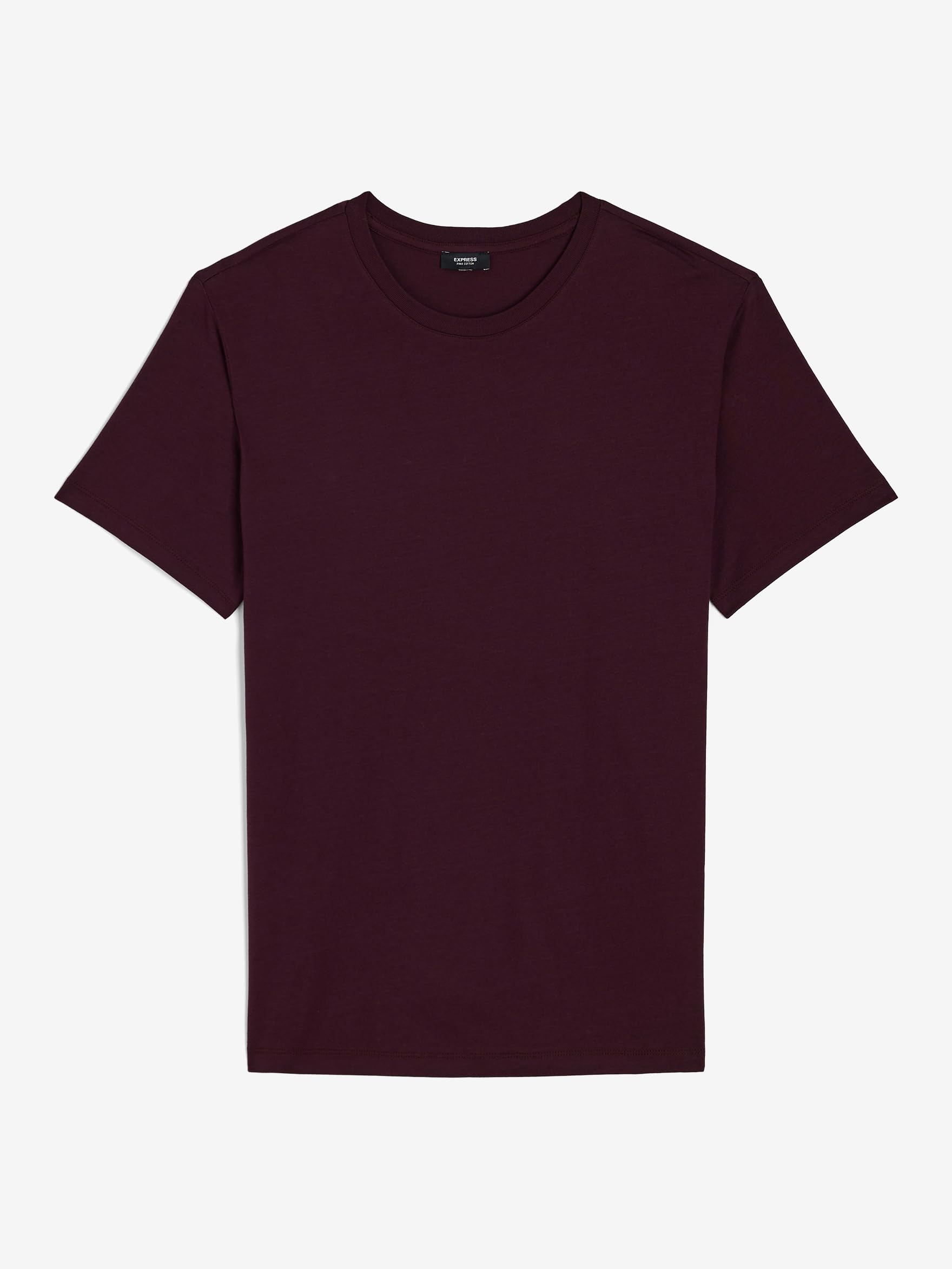 EXPRESS Men’s Pima Cotton Crew Neck Tee – Short Sleeve Ultra-Soft Premium Knit - Image 4