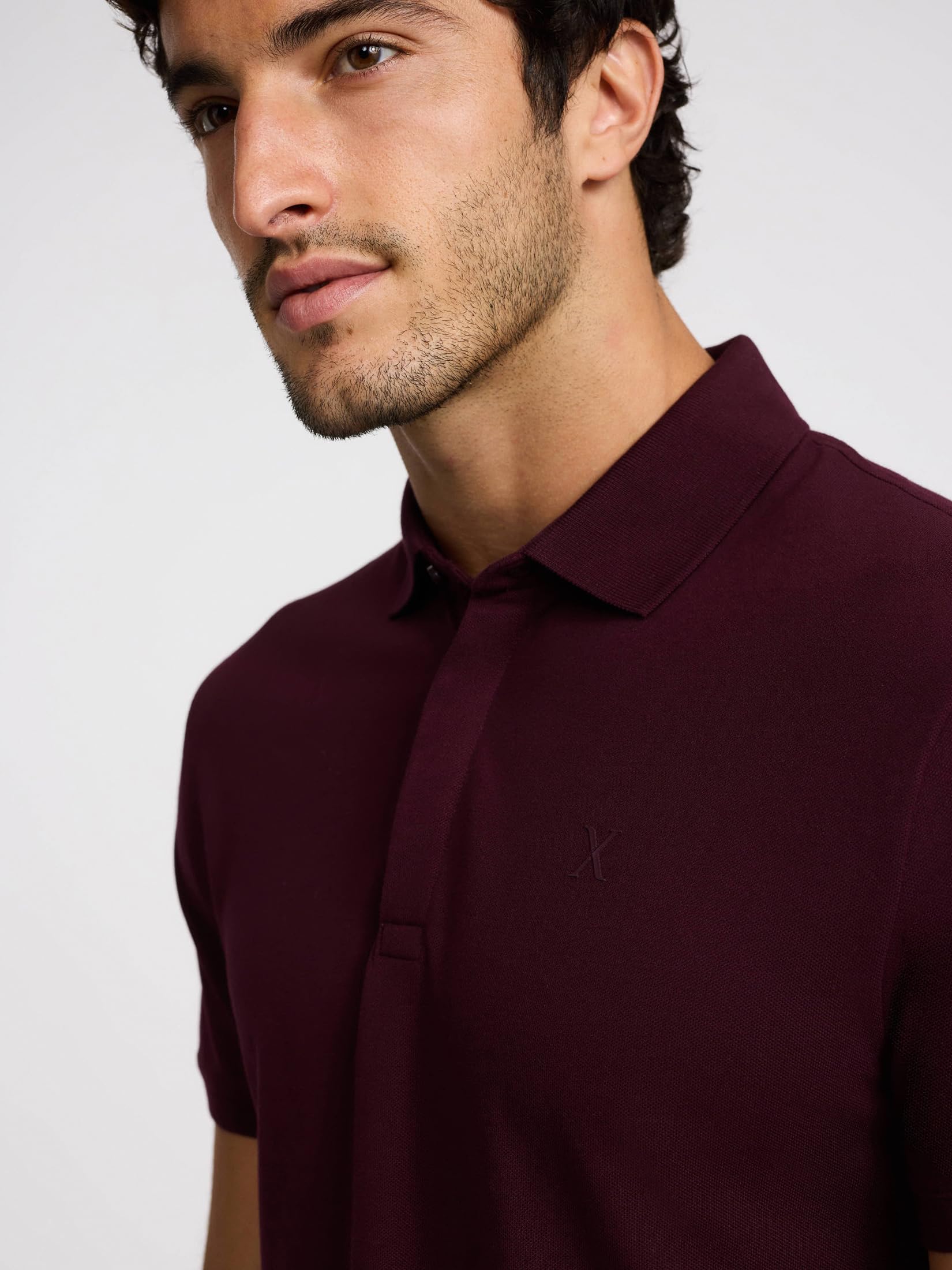 EXPRESS Men’s Pima Cotton Pique Polo – Short Sleeve Classic Fit, Soft Breathable - Image 4