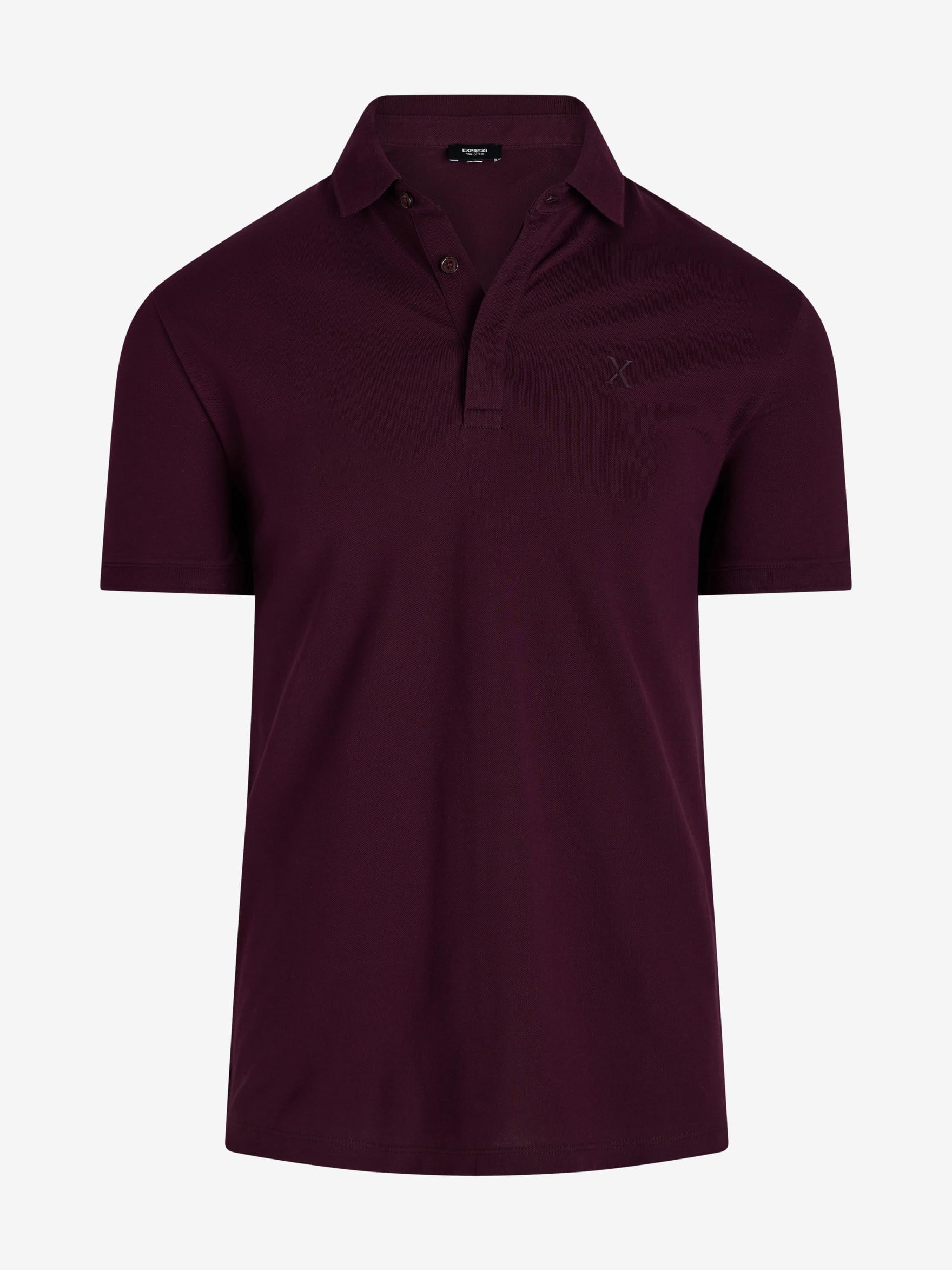 EXPRESS Men’s Pima Cotton Pique Polo – Short Sleeve Classic Fit, Soft Breathable - Image 5