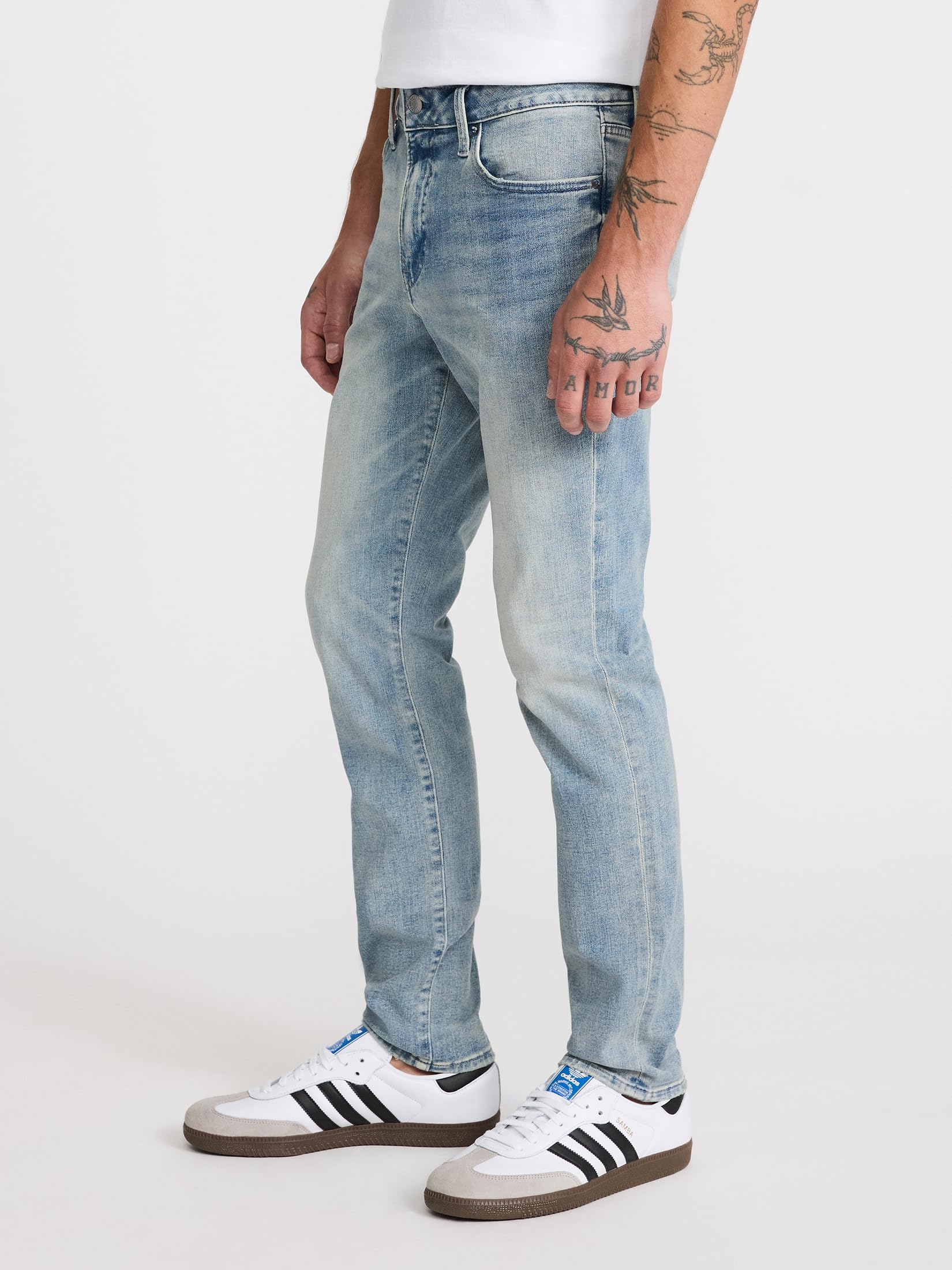 EXPRESS Men’s Skinny Hyper Stretch Jeans – Super-Flex Denim with All-Day Comfort and Dress-Up-or-Down Versatility - Image 2
