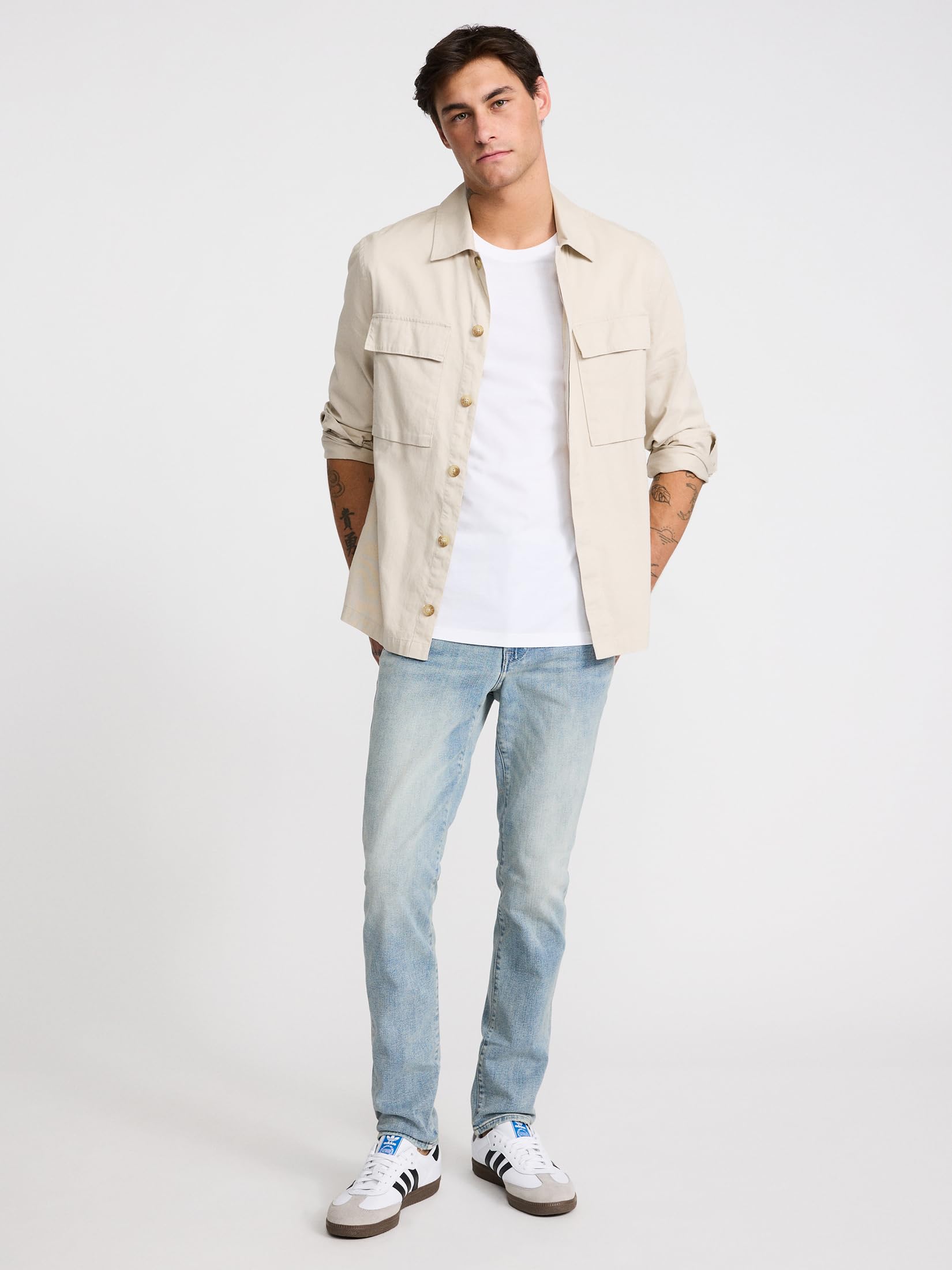 EXPRESS Men’s Skinny Hyper Stretch Jeans – Super-Flex Denim with All-Day Comfort and Dress-Up-or-Down Versatility - Image 3