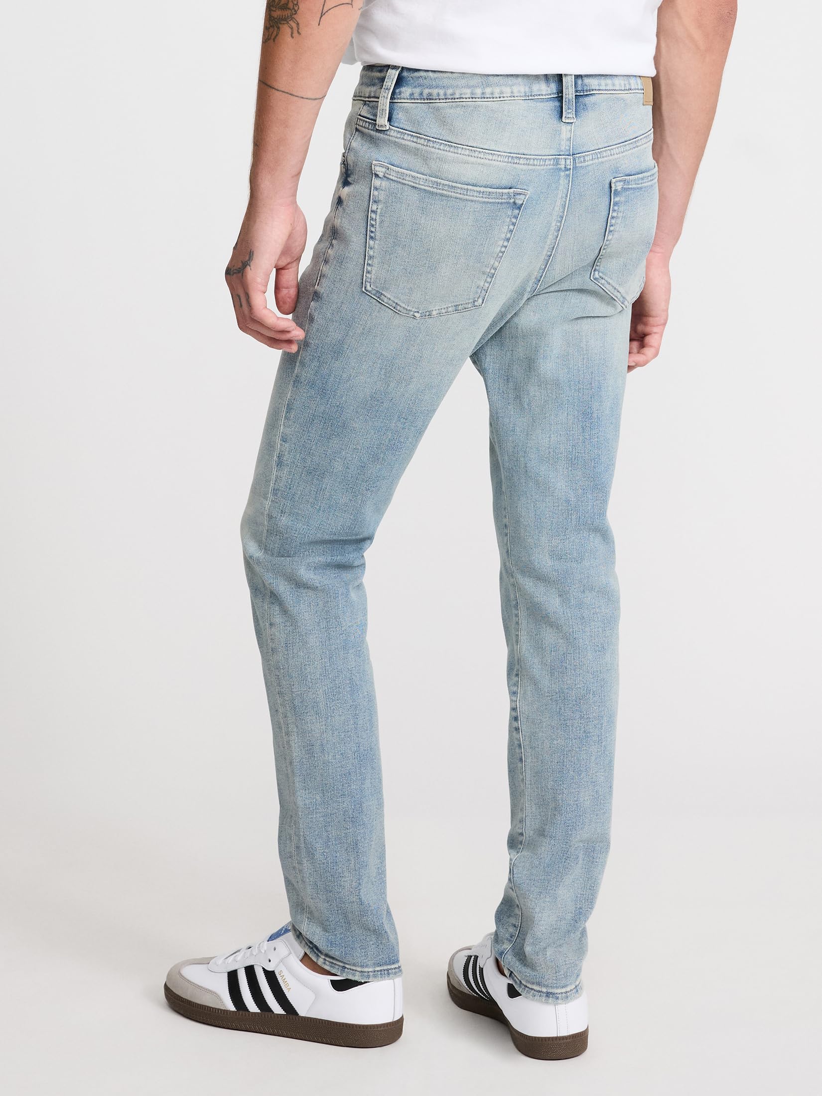 EXPRESS Men’s Skinny Hyper Stretch Jeans – Super-Flex Denim with All-Day Comfort and Dress-Up-or-Down Versatility - Image 4
