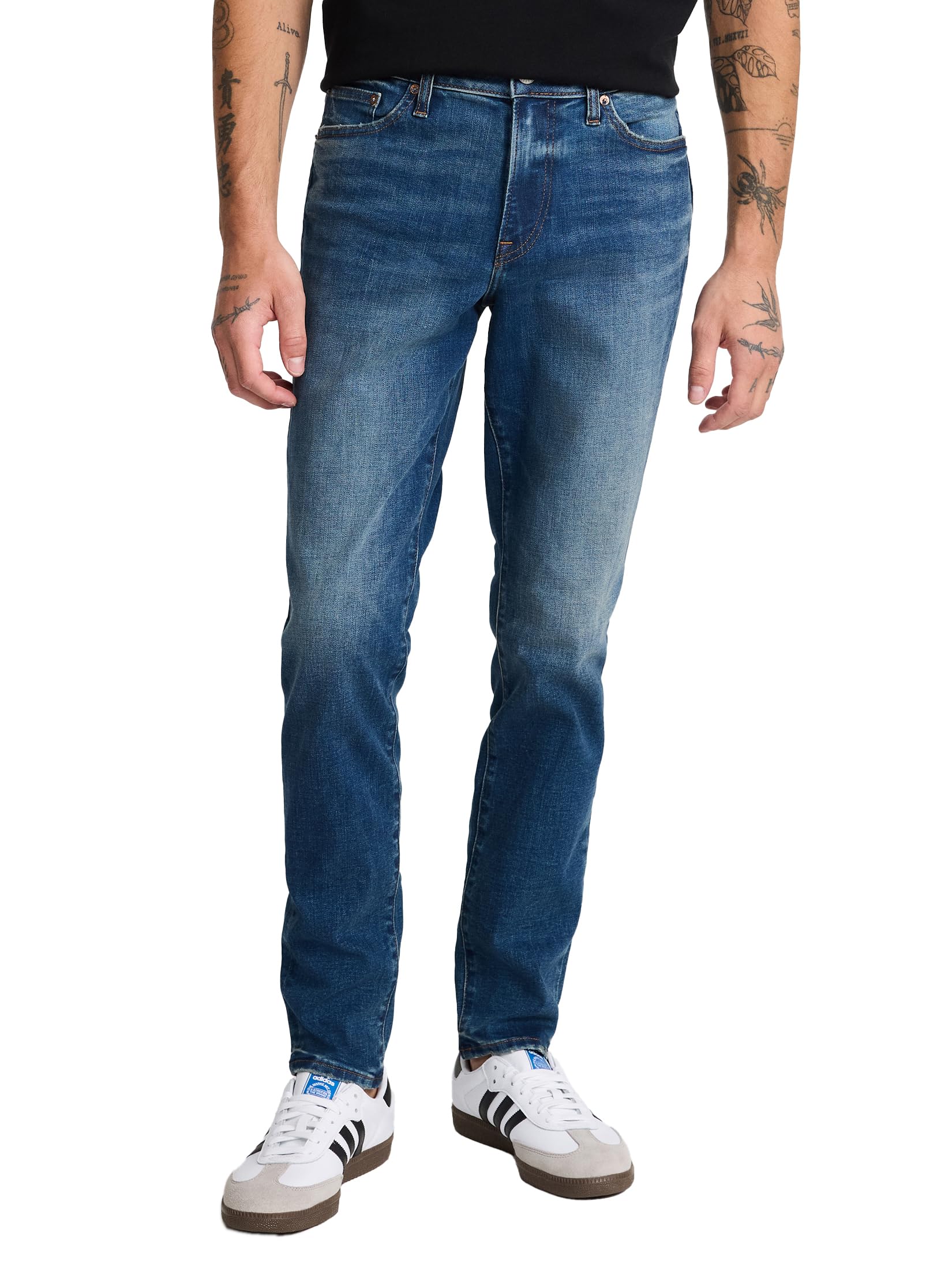 EXPRESS Men’s Skinny Hyper Stretch Jeans – Super-Flex Denim with All-Day Comfort and Dress-Up-or-Down Versatility