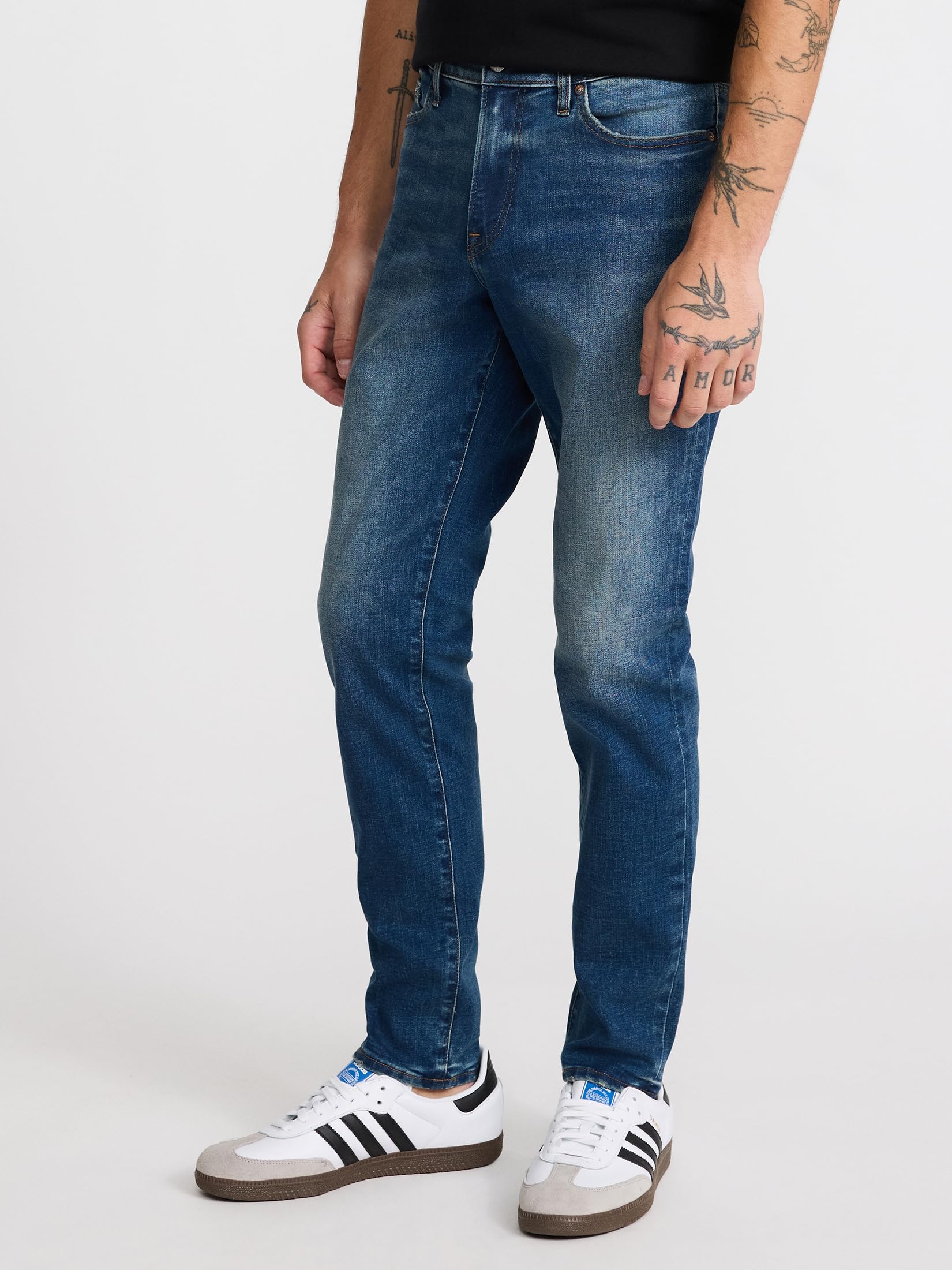 EXPRESS Men’s Skinny Hyper Stretch Jeans – Super-Flex Denim with All-Day Comfort and Dress-Up-or-Down Versatility - Image 2