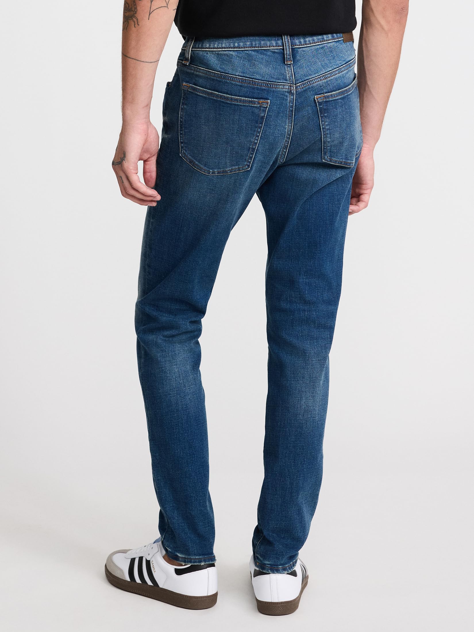 EXPRESS Men’s Skinny Hyper Stretch Jeans – Super-Flex Denim with All-Day Comfort and Dress-Up-or-Down Versatility - Image 4