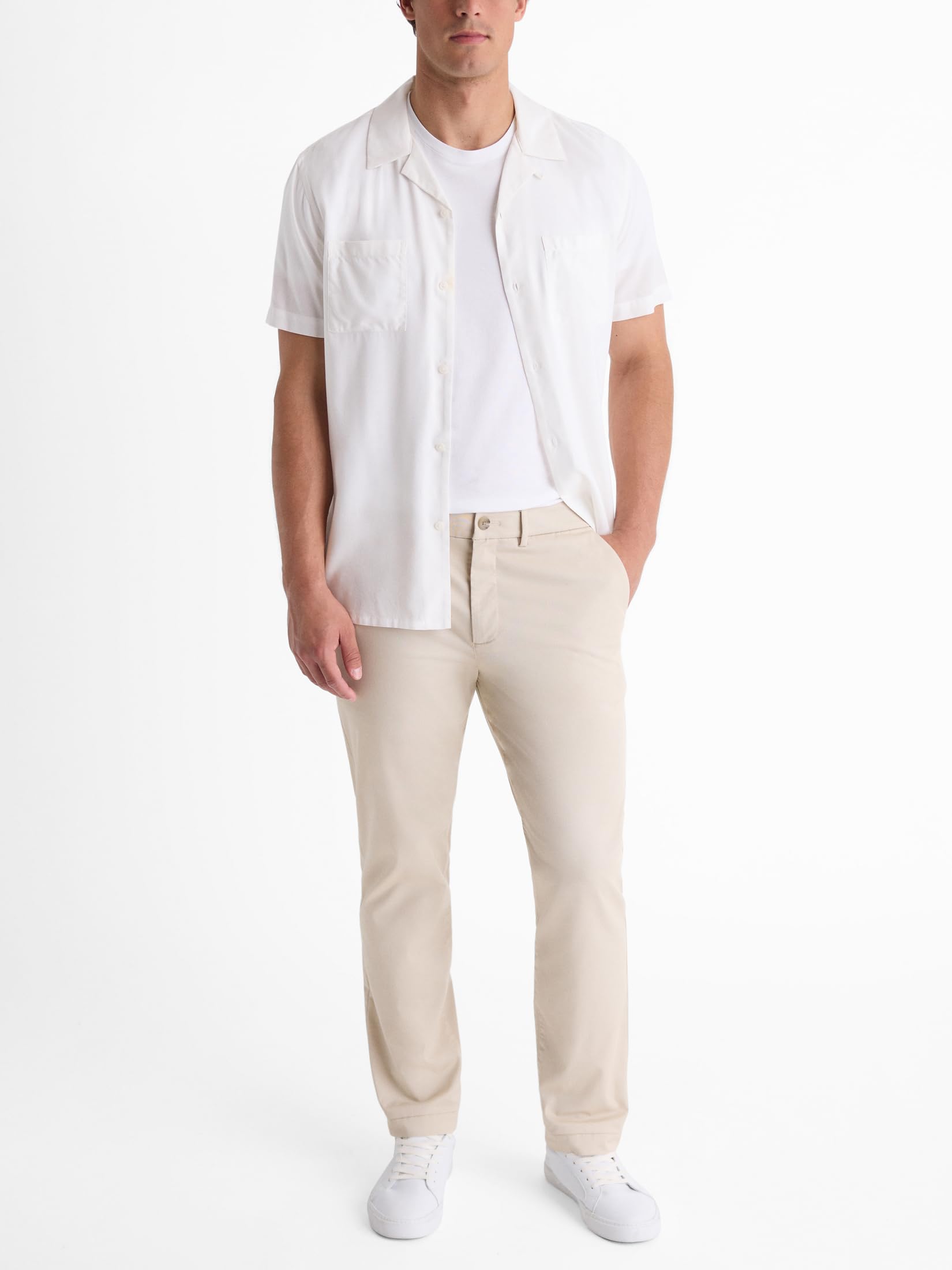EXPRESS Men’s Slim Hyper Stretch Chino Pants – Cotton Twill Dress Pant, Work to Weekend, Easy Care - Image 4