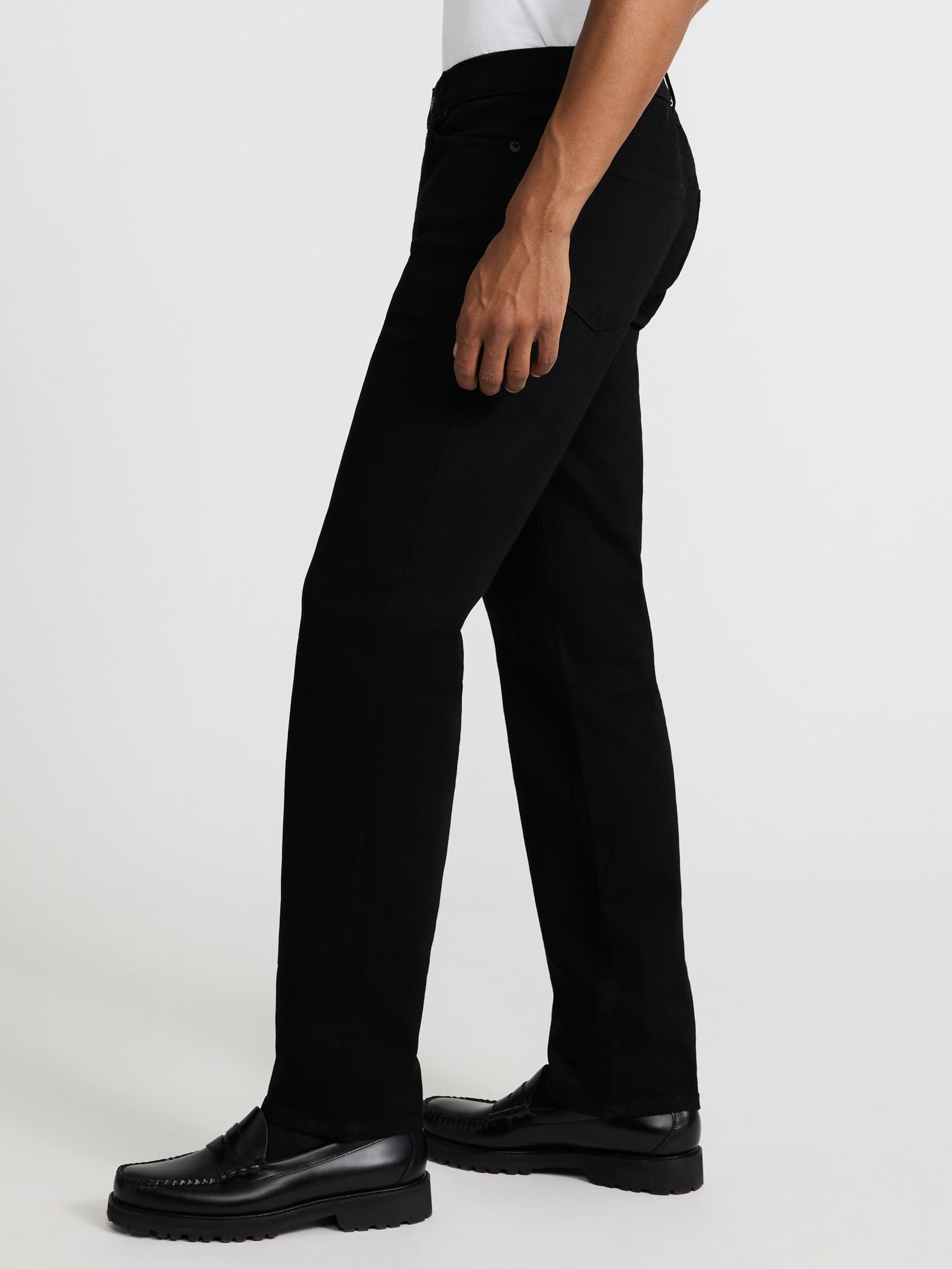 EXPRESS Men’s Slim-Straight Hyper Stretch Jeans – Flex Denim with Comfort Stretch and Recovery Fabric - Image 2