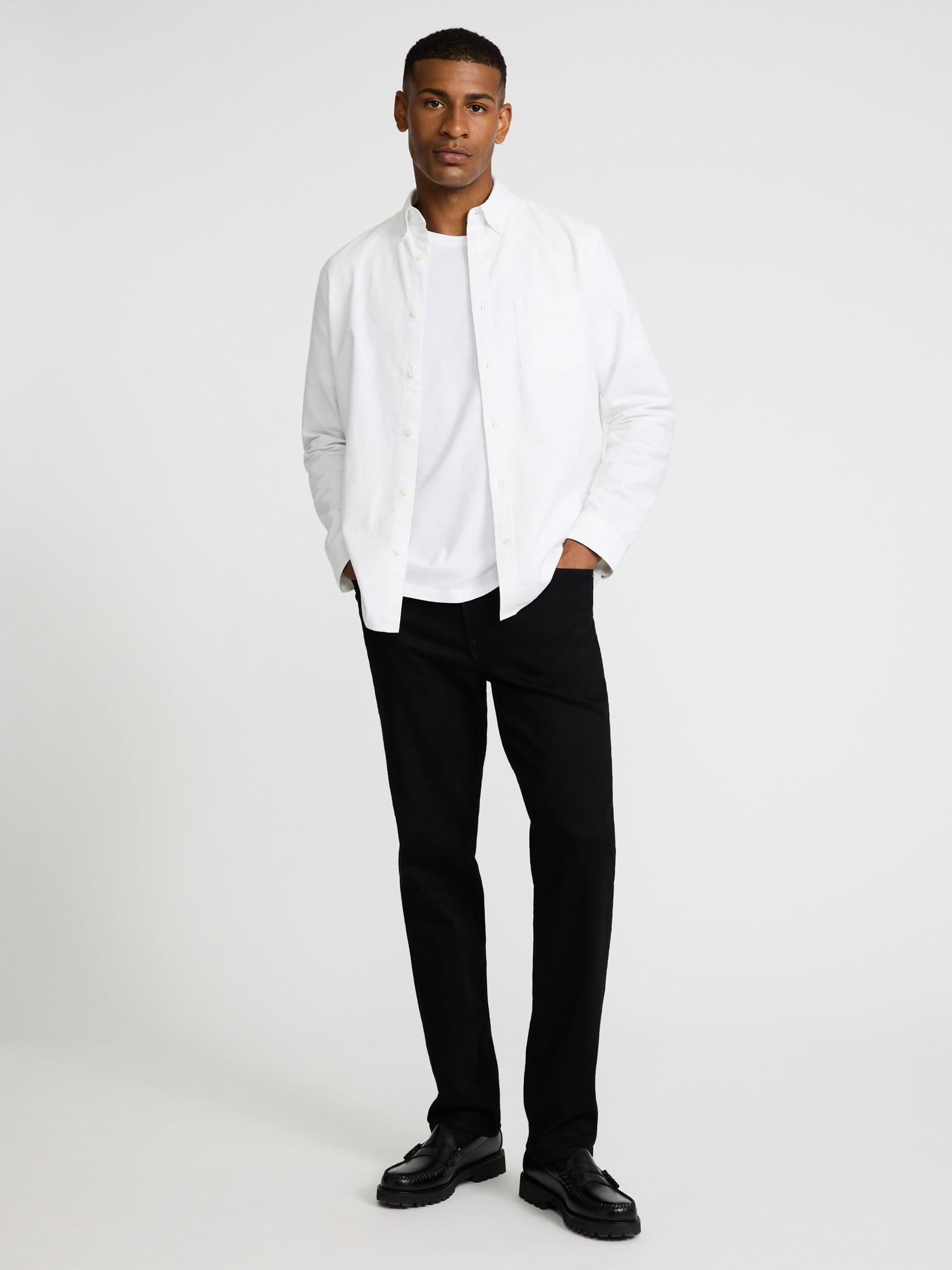 EXPRESS Men’s Slim-Straight Hyper Stretch Jeans – Flex Denim with Comfort Stretch and Recovery Fabric - Image 3