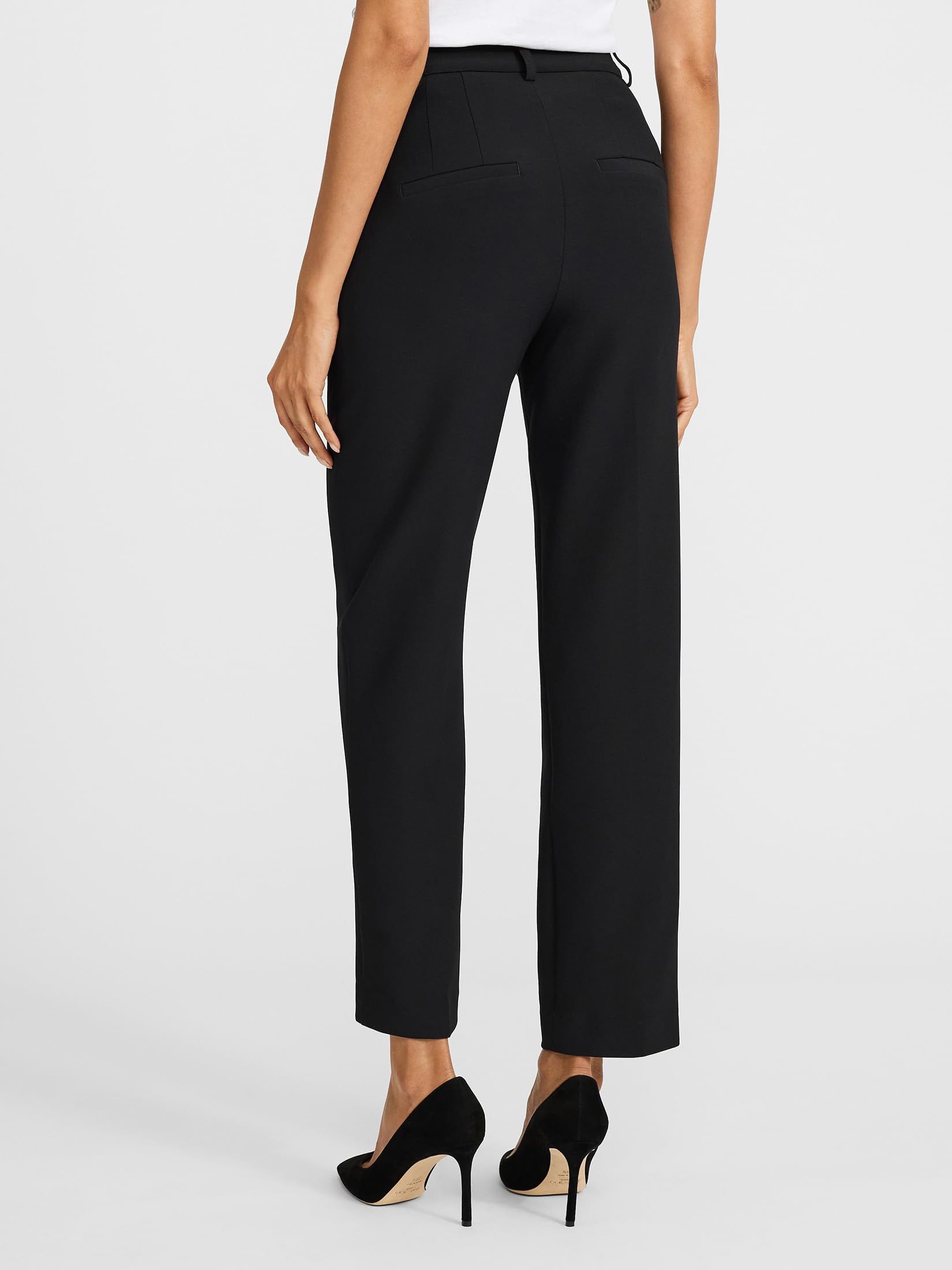 EXPRESS Women’s Editor Pants – Super High Rise Stretch Tailored Trouser with Polished Fit and Comfortable Feel - Image 2